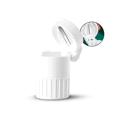 cortador comprimido amassador cortador organizador multiuso Semanal Pilbox vitaminas caixa 3 em 1 multiuso
