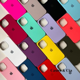 Capa Case Capinha Para iPhone 13 Pro Silicone Aveludada Protetora com Logo em Oferta na Shopee