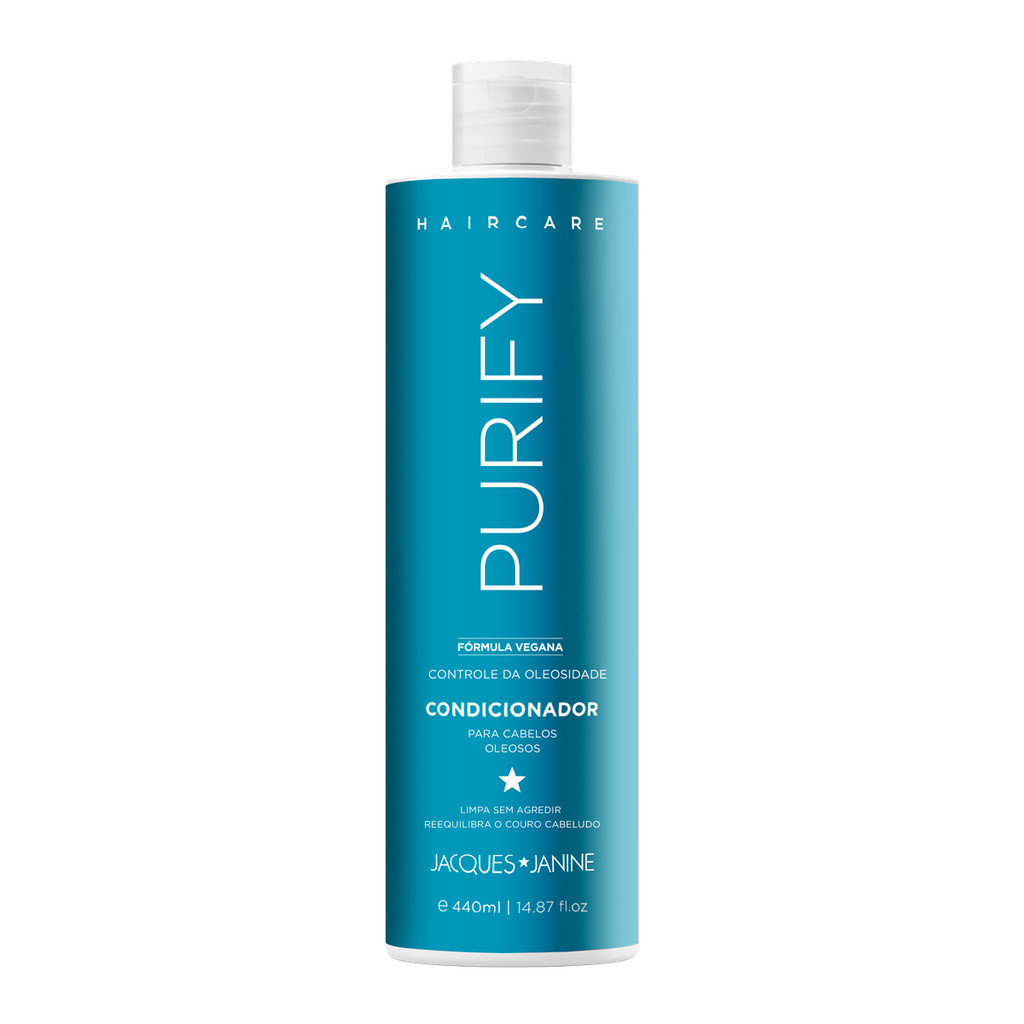 Condicionador Leave-In Controle Oleosidade Hair Care Purify Jacques Janine 750ml - Beauty
