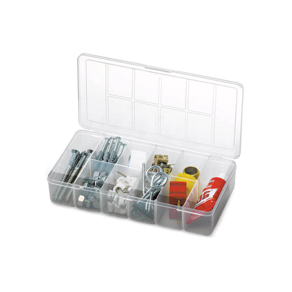 CAIXA ORGANIZADORA MULTIUSO COM 10 DIVISÕES em Oferta na Shopee