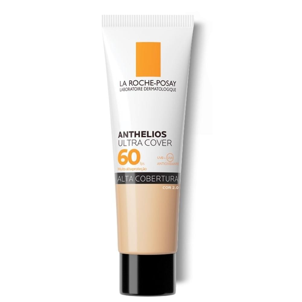 Protetor Solar Facial La Roche-Posay Anthelios Ultra Cover FPS60 2.0 com 30g em Oferta na Shopee