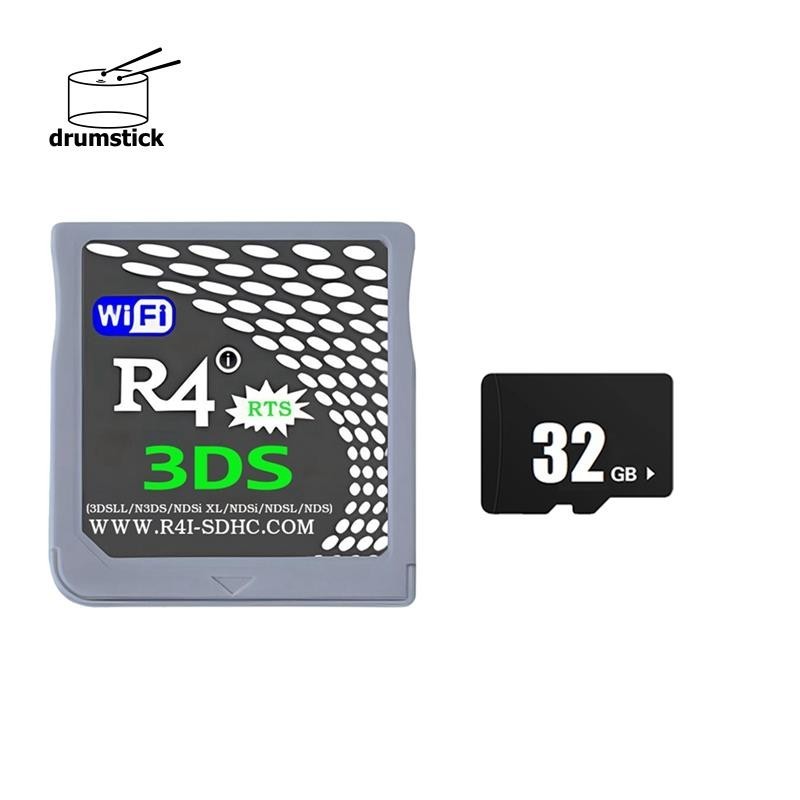 Cartão De Memória R4 RTS R4I R4I-SDHC + 32GB Revolução De Atualização Para 3DSLL/N3DS/NDSi XL/NDSL/NDS