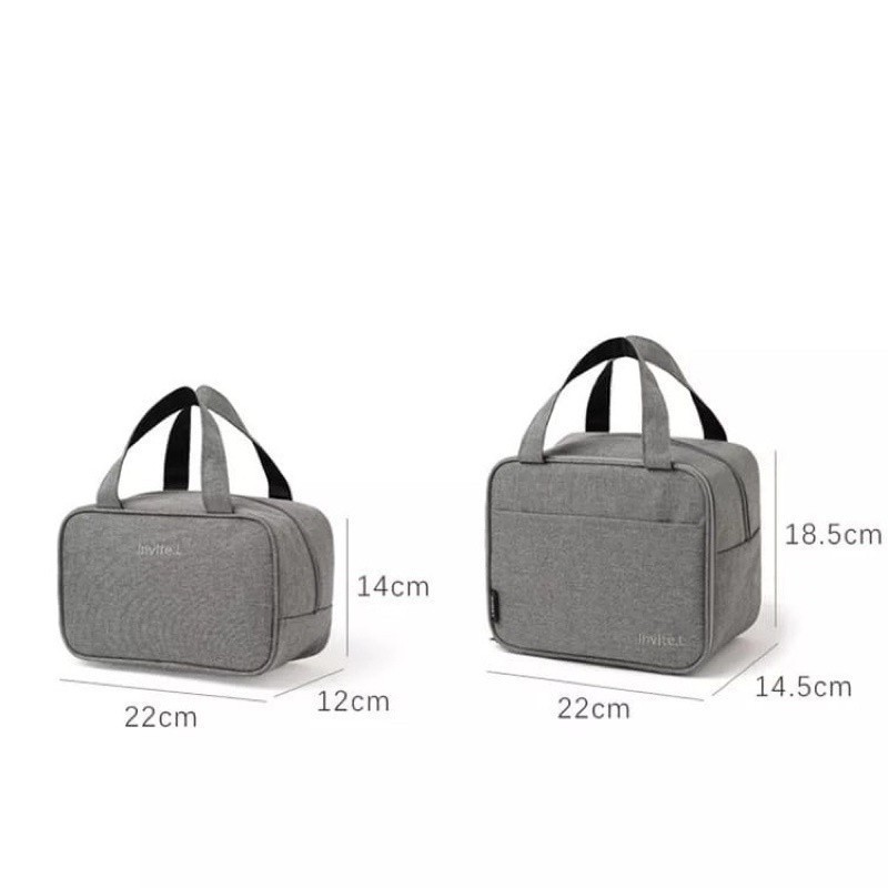 Bolsa Térmica Portátil Marmita De Design De Duas Camadas