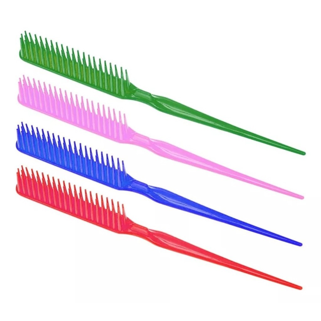 Pente fino três fileiras - Marilu em Oferta na Shopee