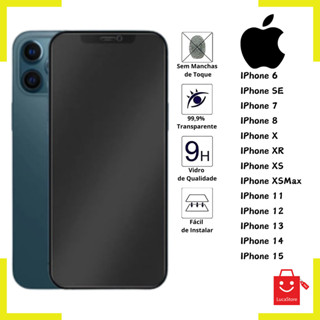 Pelicula De Vidro Fosco Privacidade 3D Anti-Digital Para IPhone 6 7 8 Plus Xr 11 12 13 14 15 Pro Max em Oferta na Shopee