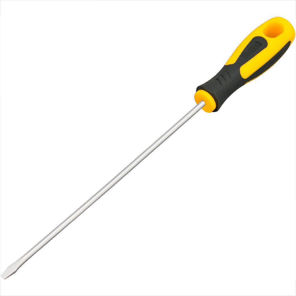 Chave de fenda 1/8" x 6" aço cromo vanádio - Vonder Plus