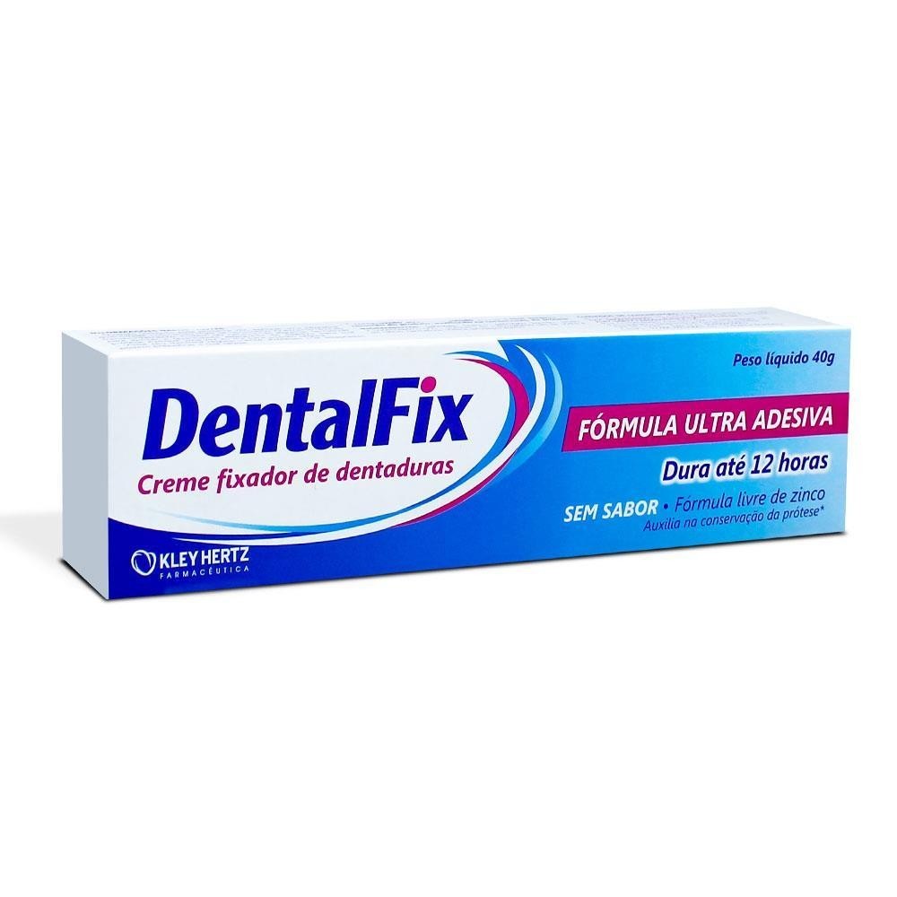 DENTALFIX CREME FIXADOR SEM SABOR COM 40G em Oferta na Shopee