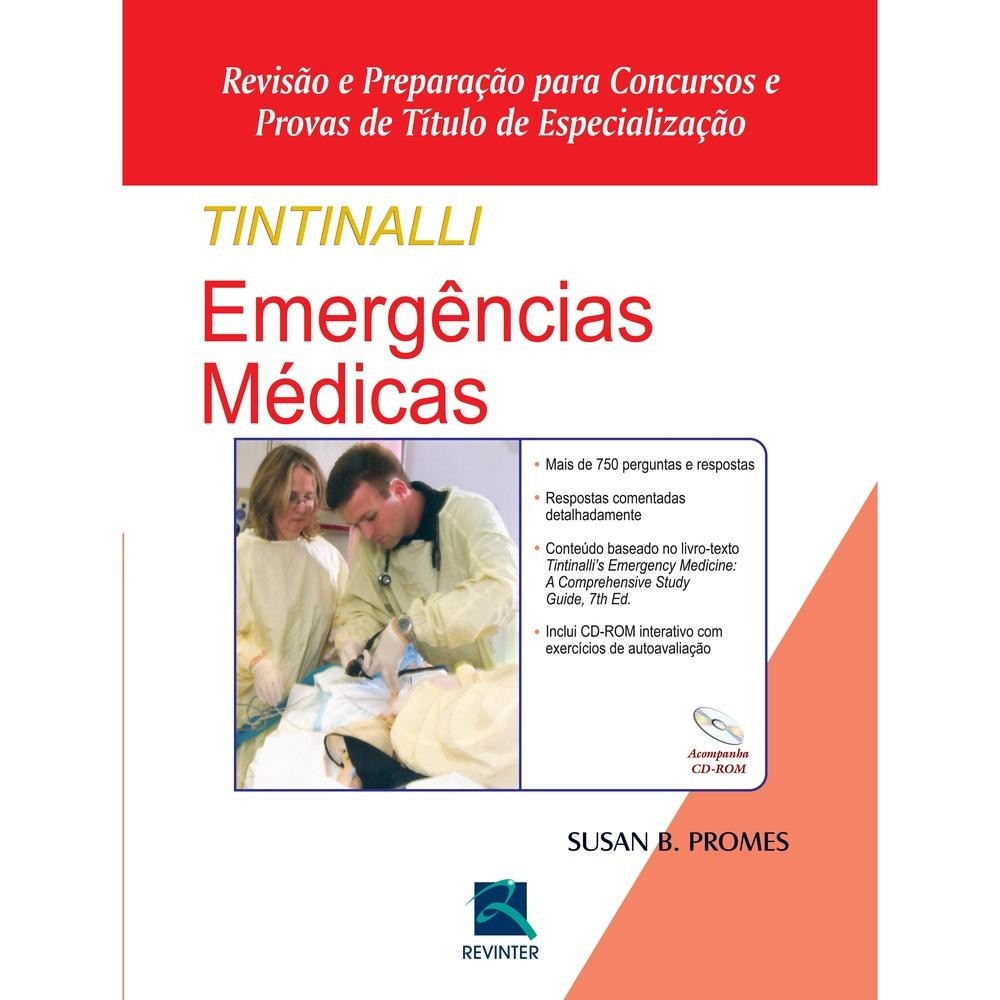 Livro  Tintinalli Manual Emergências Médicas por PROMES, SUSAN B. Editora GRUPO THIEME REVINTER por 