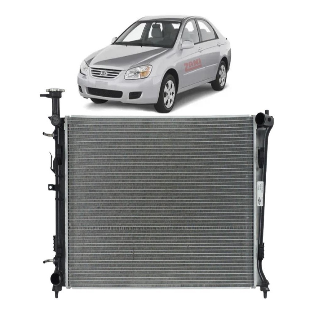 Radiador Kia Cerato 1.6 16V AUT - 2006 2007 2008 2009 2010 2011