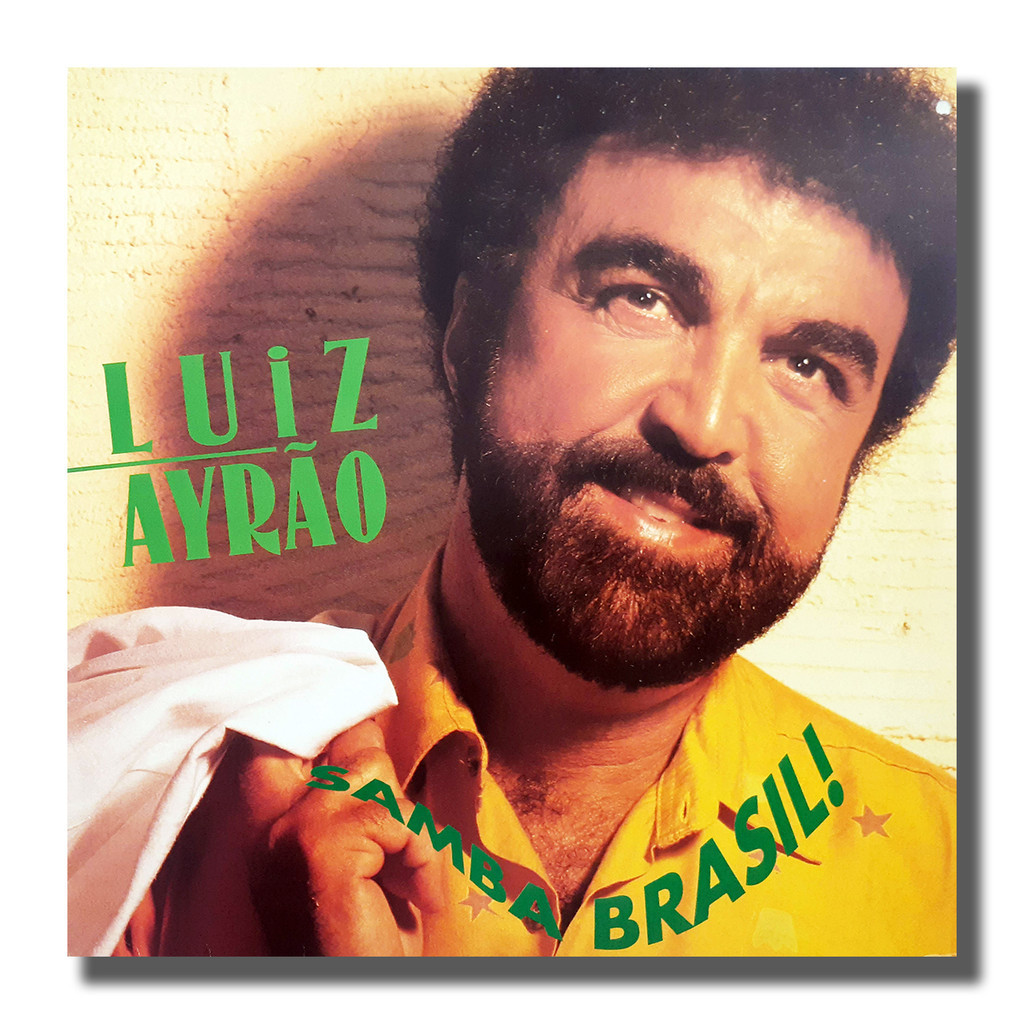 LP Luiz Ayrão Samba Brasil Disco Vinil encarte - Hm