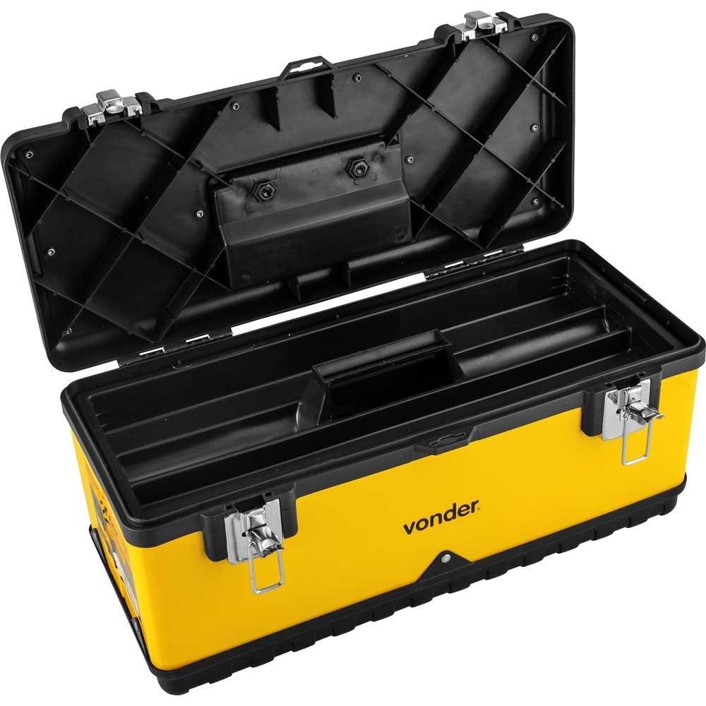 Caixa Ferramentas Metálica 505x245x225 Cmv 0500 Vonder