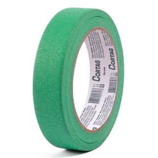 Fita Crepe Azulejista 18 mm x 40 m (62751) Verde - Cortag em Oferta na Shopee