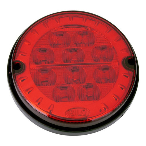 Lanterna Traseira 125mm Ônibus Comil Mascarello Neobus 10 LED VM 24V