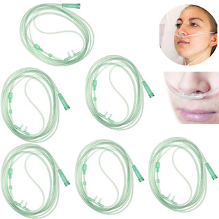 Kit 6 Cateter Nasal Oxigênio Tipo Óculos Canula - Foyomed
