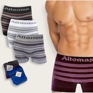 Kit 5 Cueca Box Altomax Cuecas Boxer Microfibra Kit