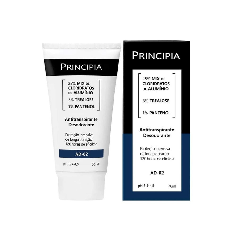 Antitranspirante Desodorante Principia AD-02 com 70ml