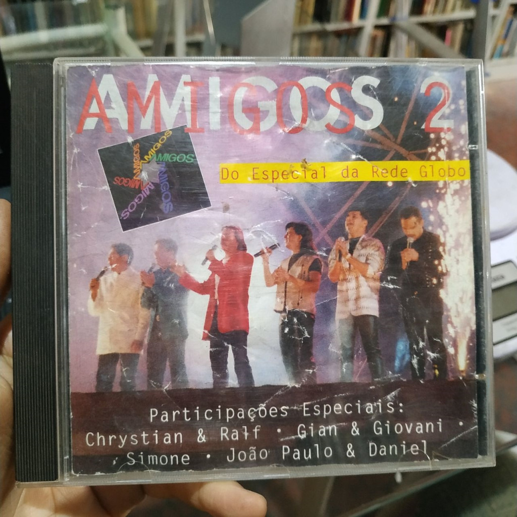 CD Amigos 2 especial da rede globo interprete amigos