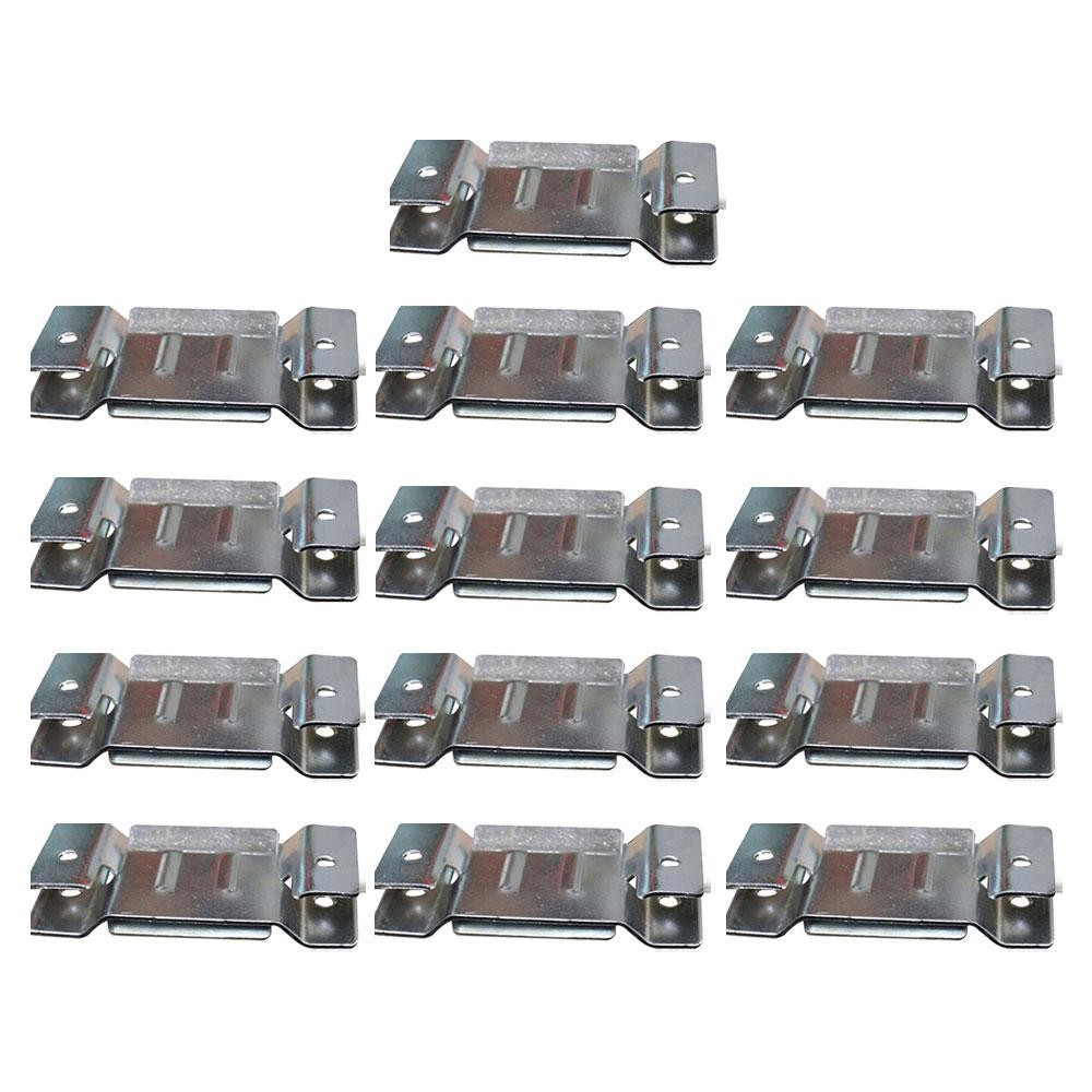 13 Pares de Conector de Encaixe para Móveis Sofá Cabeceira Painel Zincado G59