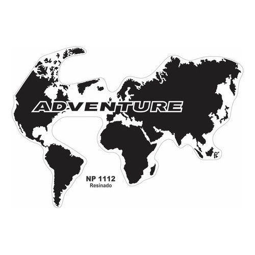 Adesivo Protetor Resinado Bmw R 1200 Gs Adventure Cinza