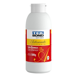 Cola Branca Pva Extra Forte Tekbond Artesanato 500 Gramas em Oferta na Shopee