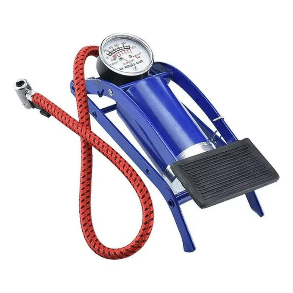 Bomba De Ar Com Tanque De Pedal De Alta Pressão Para Preencher Pneus Bicicleta Carro Colchão De Bola BT-AX102