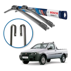 Palheta Limpador Parabrisa Original Bosch Fiat Strada 1998 a 2020