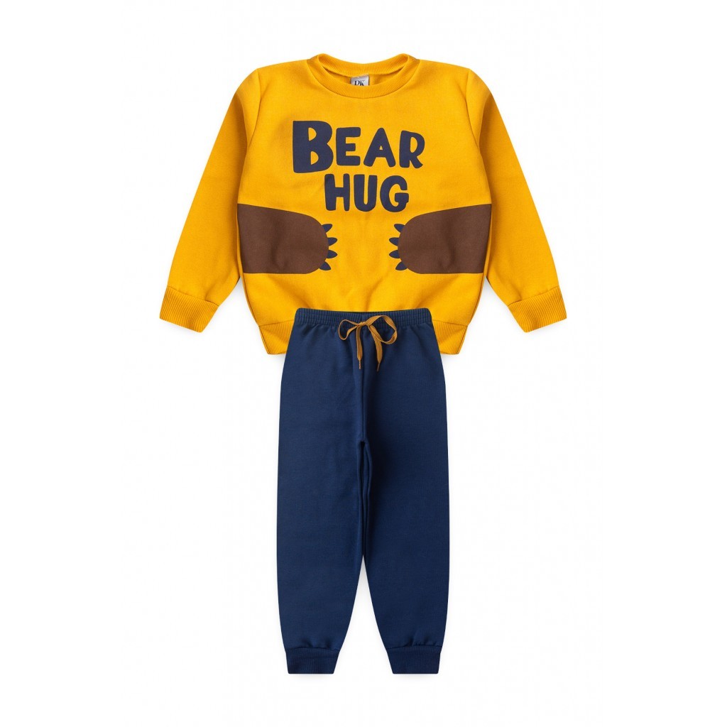 Conjunto Infantil Masculino Abraço De Ursinho - Baby & Kids Fashion