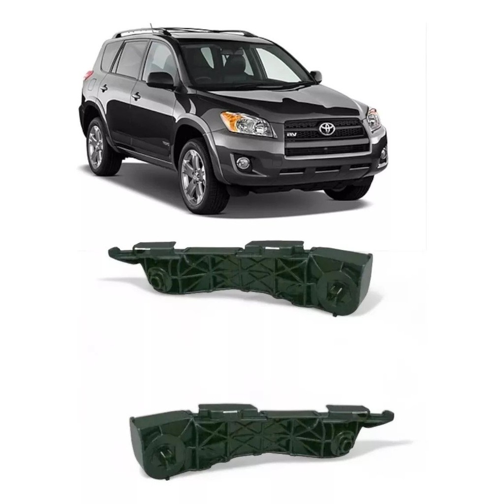 Guia Suporte Parachoque Dianteiro Toyota Rav4 2006 2007 2008 2009 2010 2011 2012 Lado Esquerdo