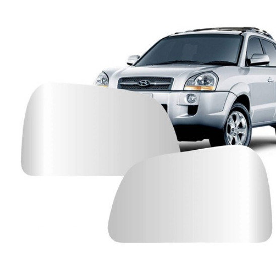 Lente Refil Espelho Retrovisor Tucson 08 09 10 11 12 13 14