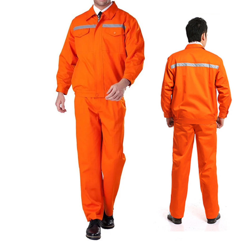 Conjunto Uniforme EPI Faixa Refletiva Segurança do Trabalho Obra Construçao Civil Mecanico Eletricista Operario