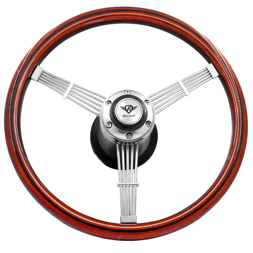 Volante Madeira Banjo 356 Vw Fusca Bugre 1973 1974 1975 1976