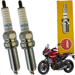 Par Vela De Igniçao Original Ngk Lmar8a9 Yamaha MT-07 2016 2017 18 19 20 21 22 23 24 2025