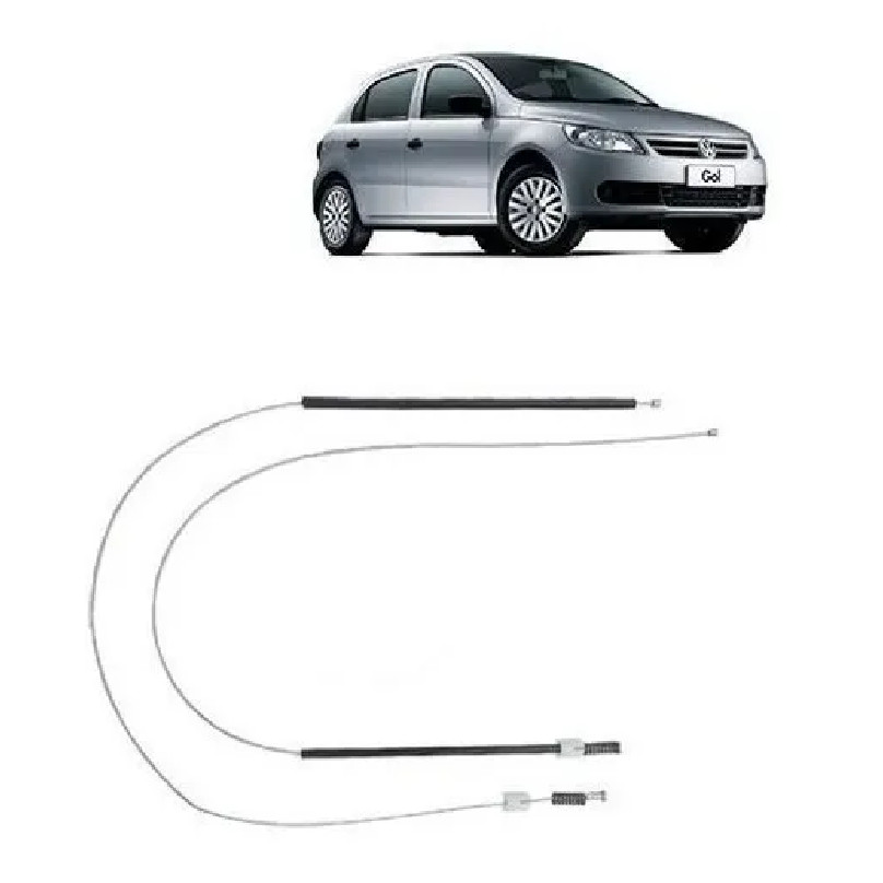 Kit Reparo Maquina Vidro Manual Gol Voyage G5 G6 Traseiro