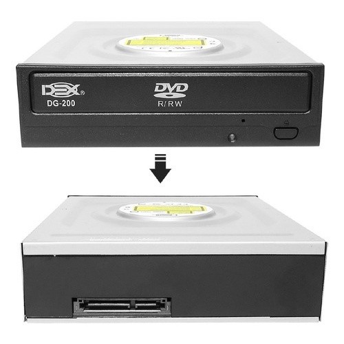 Gravador e Leitor de DVD e CD Sata PC desktop