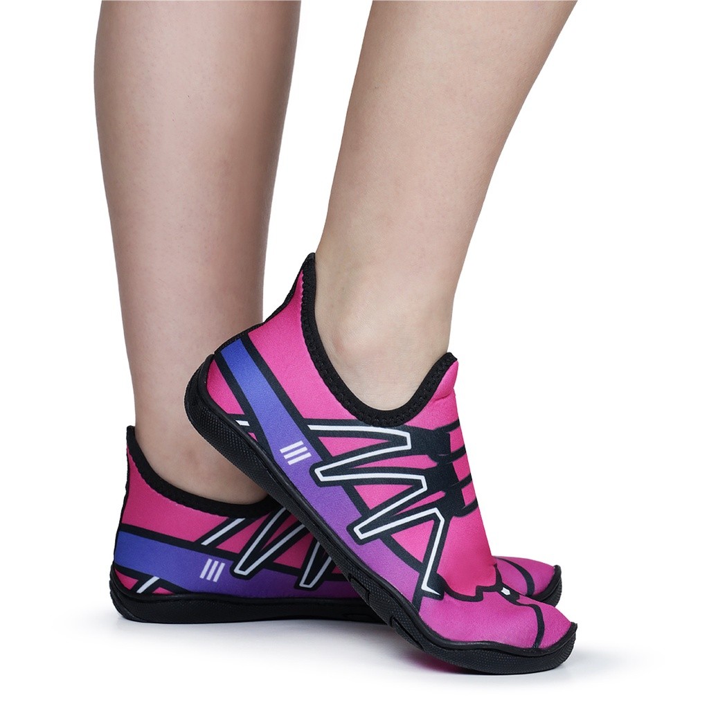 Sapatilha Aquática Feminina Antiderrapante Tênis Praia Híbrido Pesca Trilha Bike Praia Piscina Pesca Leve