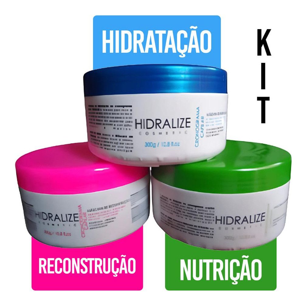 Cronograma Capilar Mascara Hidratacao Nutricao Reconstrucao