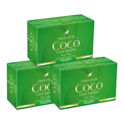 Kit 3 und Sabonete De Coco Arte Nativa 100g