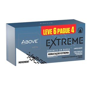 Kit Sabonete Barra Above Lv6Pg4 Extreme Movement em Oferta na Shopee
