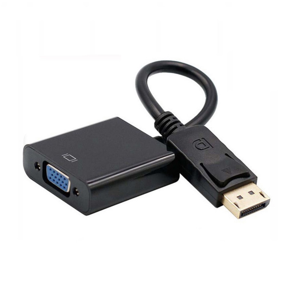 Cabo conversor displayport vga video em Oferta na Shopee