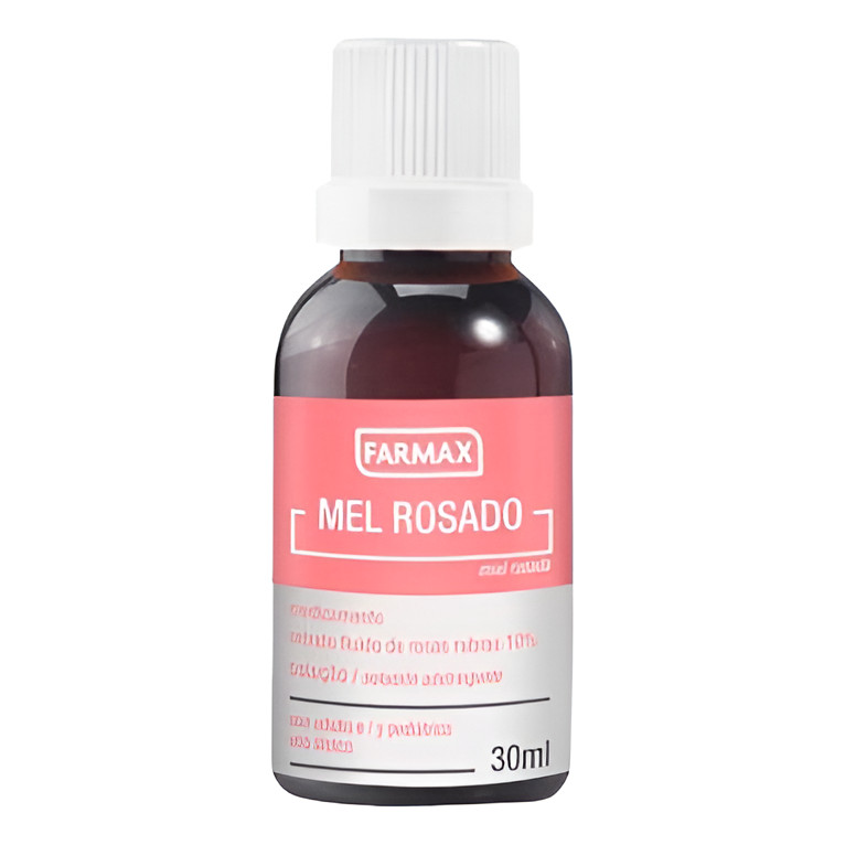 Mel Rosado 30ml Farmax  Saude Envio Rápido  Envio Já em Oferta na Shopee