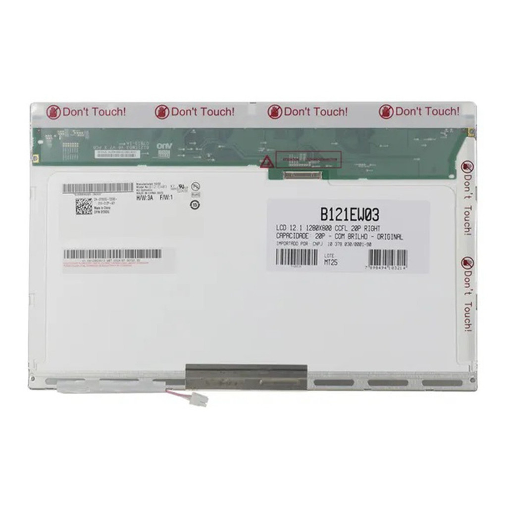 Tela 12.1 Lcd Para Notebook Acer Travelmate 6292