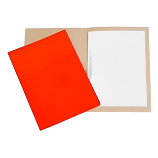 Pasta de Papelão Com Grampo 34cm x 23cm Vermelha em Oferta na Shopee