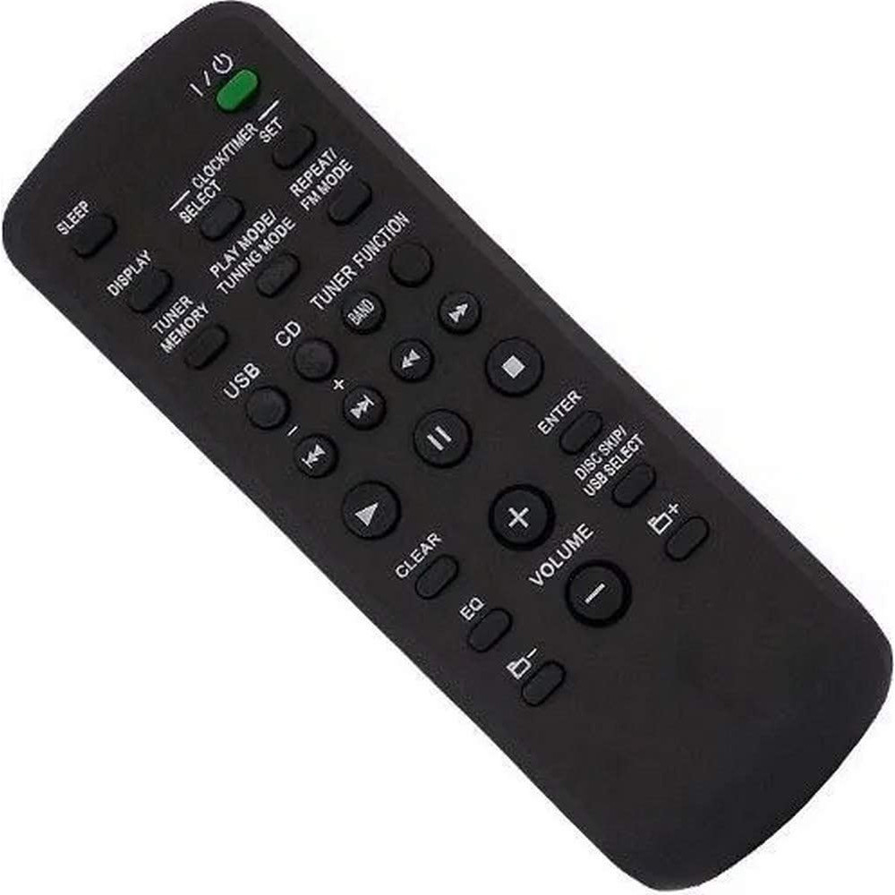 Controle Remoto para som Sony MHC-GPX8  HCD-GPX5G MHC-GPX7 HCD-GTR33