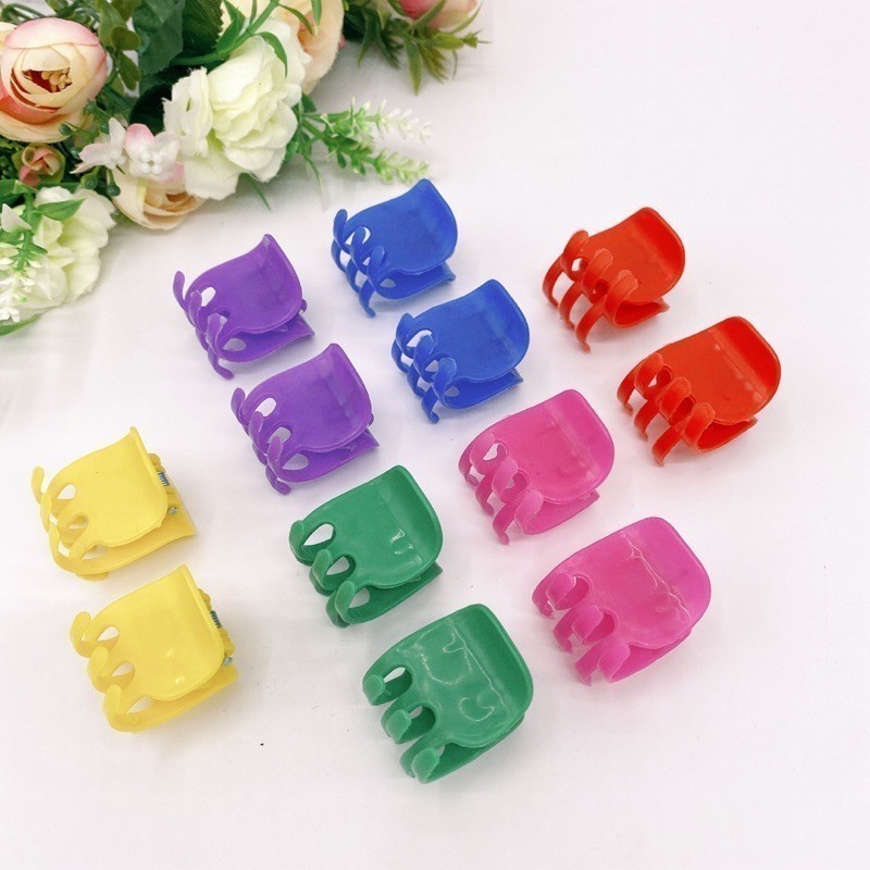 120 unidades Piranha media para cabelo Varias cores - Prendedor de Cabelo MANIA