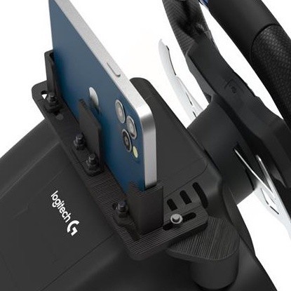 Suporte de Celular Regulavel Compativel Com Volante de Corrida Logitech G29 G920