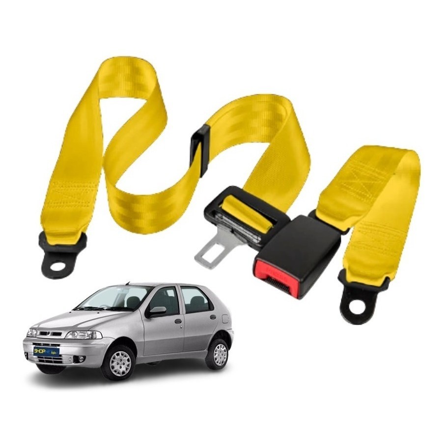 Cinto Segurança Traseiro 2p Abdominal Fiat Palio Homologado