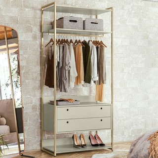 Closet Industrial 2 Gavetas 17251 em Oferta na Shopee