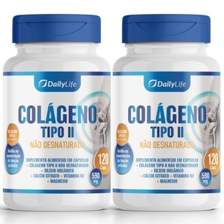 Colágeno Tipo 2 Não Hidrolisado Com Vitaminas Completo 690mg em Oferta na Shopee