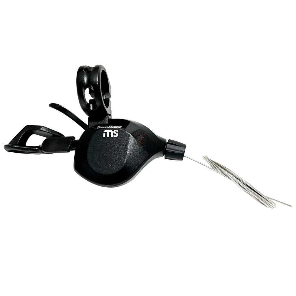 ALAVANCA CAMBIO SUNRACE DL-MS33N TRASEIRO DIREITO 10V - ABRAÇADEIRA S/ DISPLAY