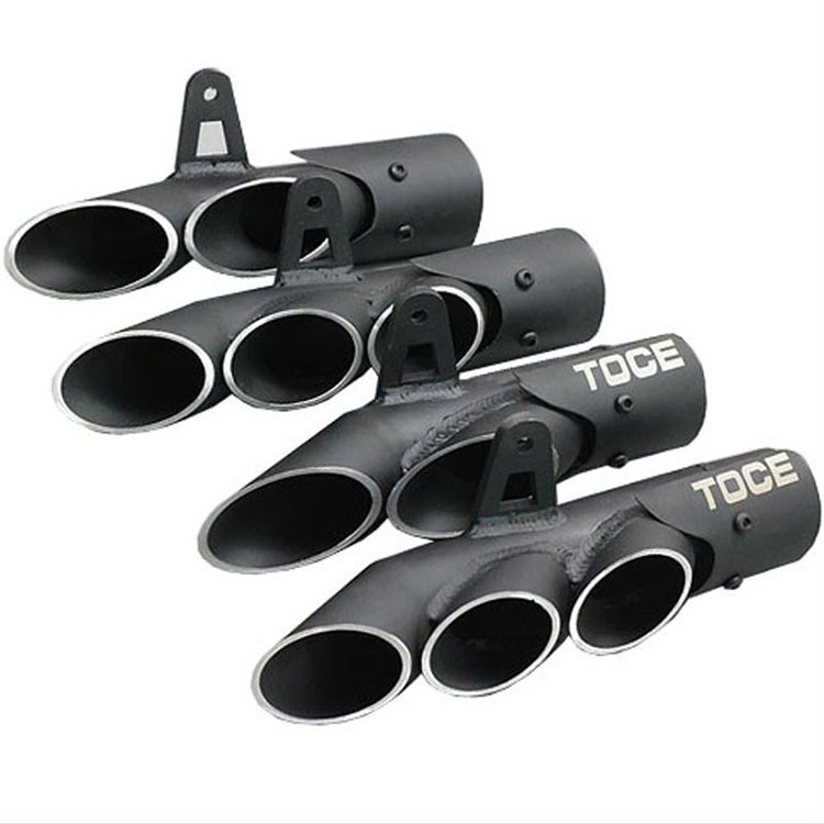 Silenciador De Tubo De Escape Universal Para Motocicleta , 51MM , 2 Polegadas , Ponta , Traseiro Com Proteção Térmica